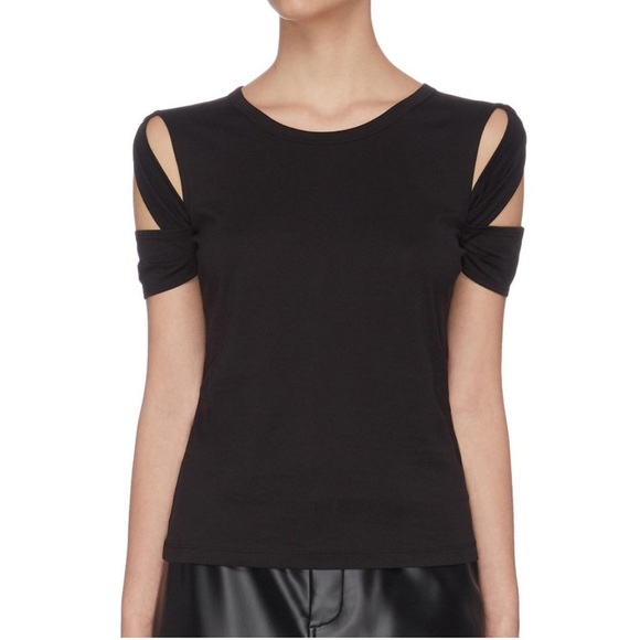 Helmut Lang Bondage Sleeve Tee - Picture 1 of 8